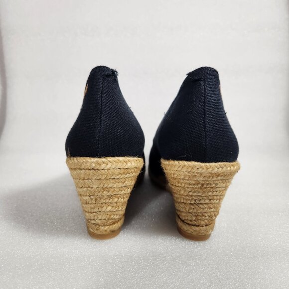 Elegant Black Wedge Shoes - Picture 7 of 15